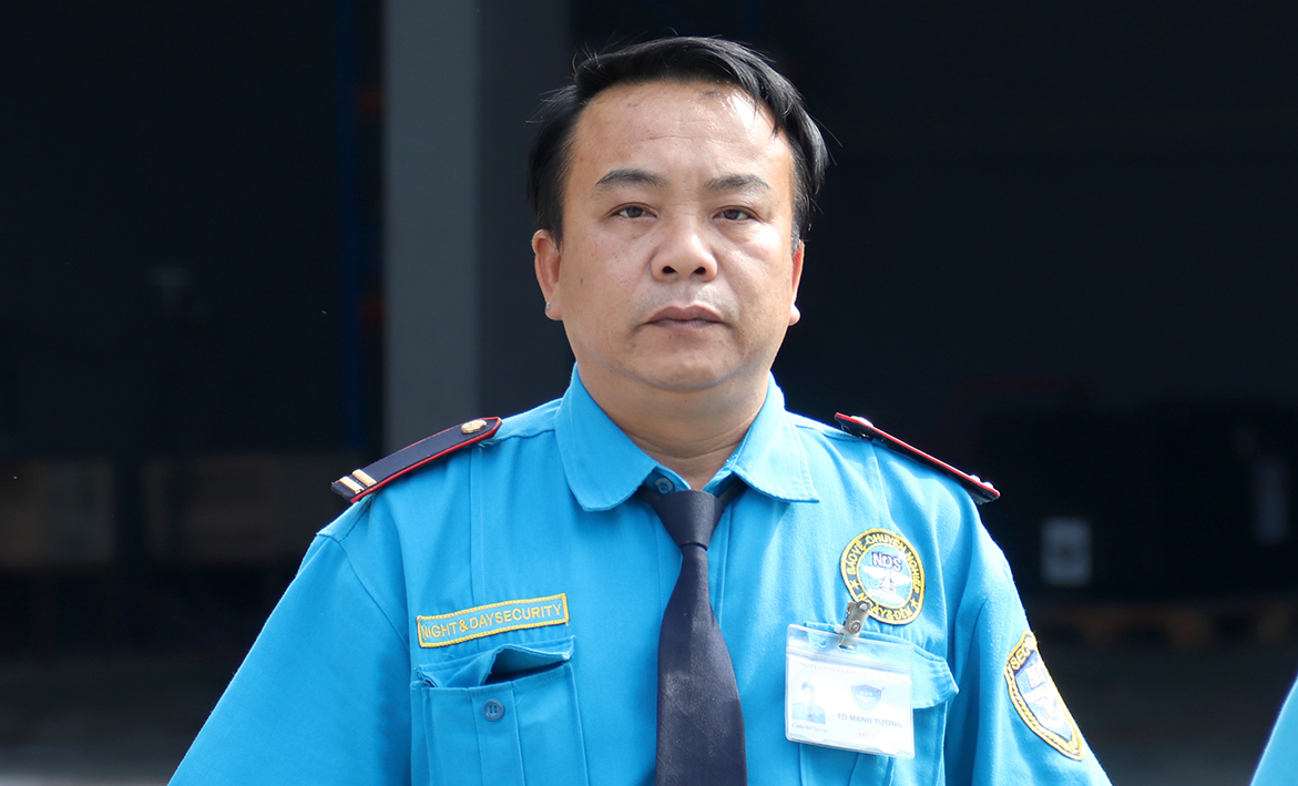 Nhân viên bảo vệ Nguyễn An Liêm Đội BD7
