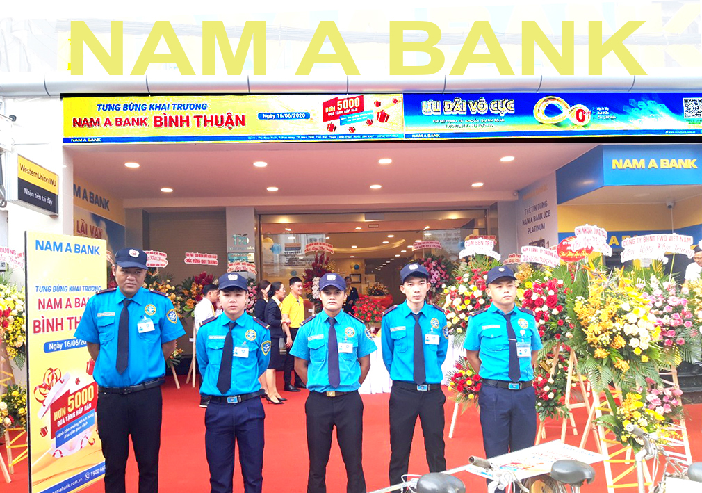 NDS Security Guards at Nam A Bank Phan Thiet