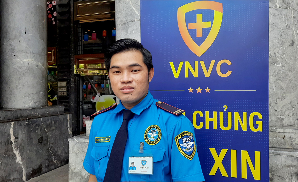 Ca trưởng bảo vệ Phạm Tuấn tại VNVC