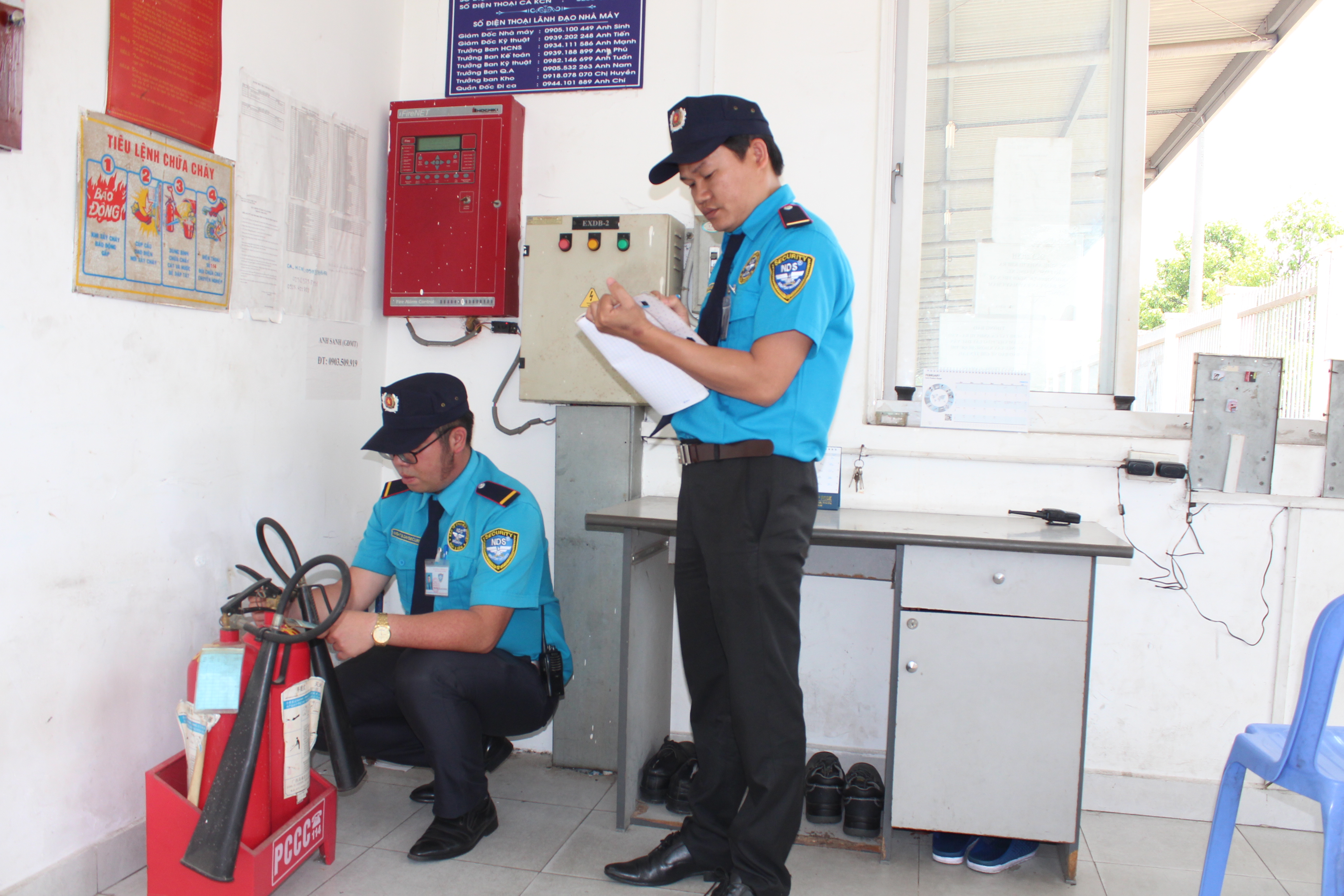 The inspection of fire protection equipment is maintained regularly