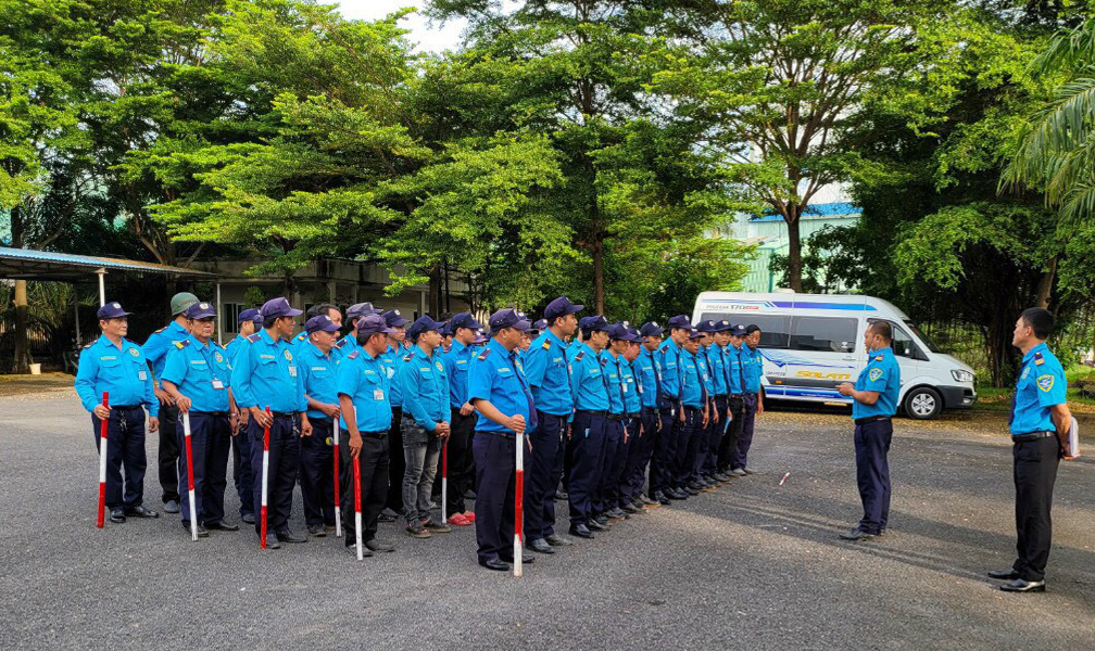 Night & Day Security Force at of Vinh Loc 2 Industrial Park, Long An