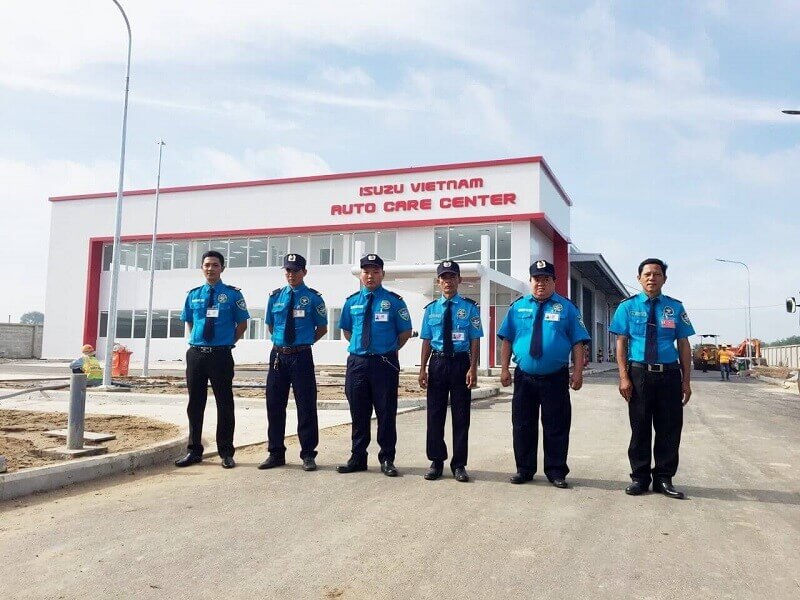 Night & Day Security provides the security guard services for isuzu Vietnam