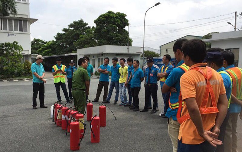 Professional Fire Extinguisher Use Training for Security Guards