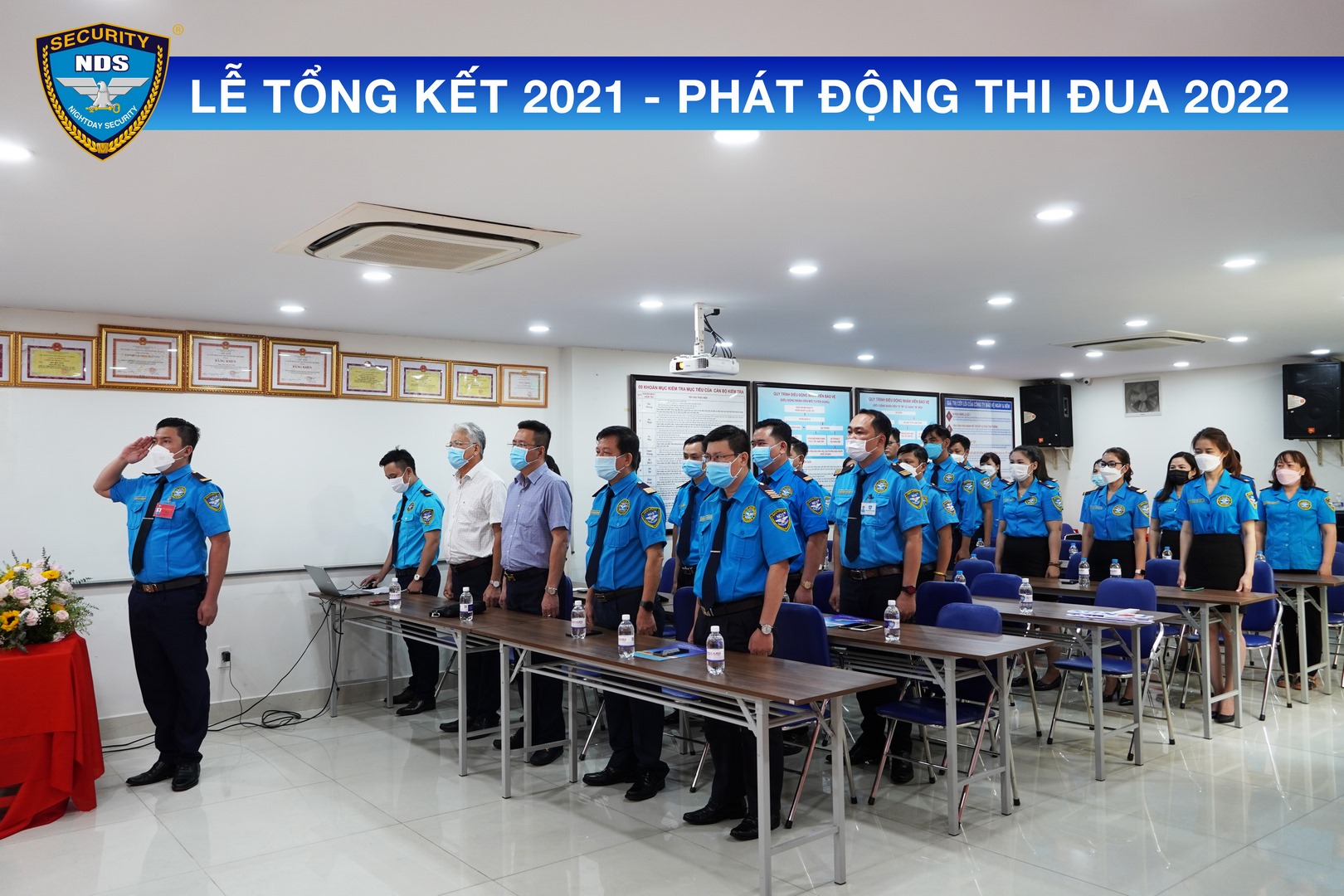 Security Company Year End Ceremony of 2021 - Launch Competition 2022