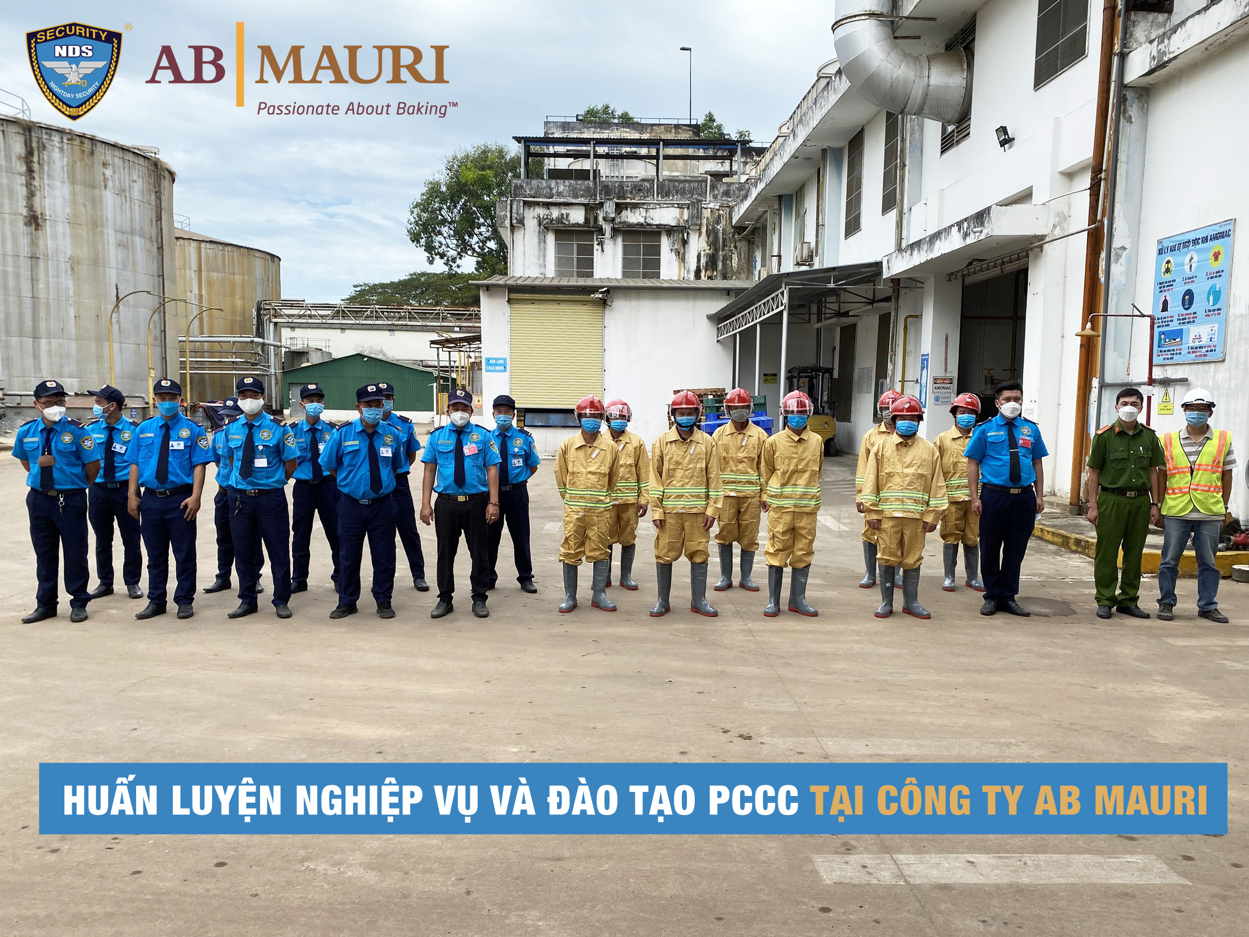 Security training and fire prevention at AB MAURI VIETNAM by NDS