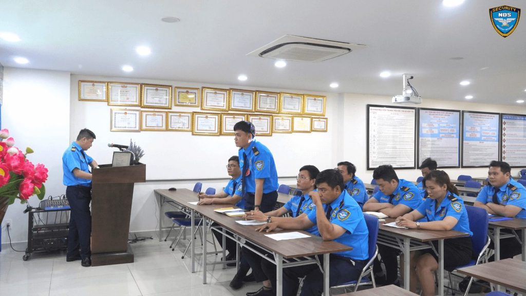 Training on inspection and quality supervision of security services -  Night & Day Security Service