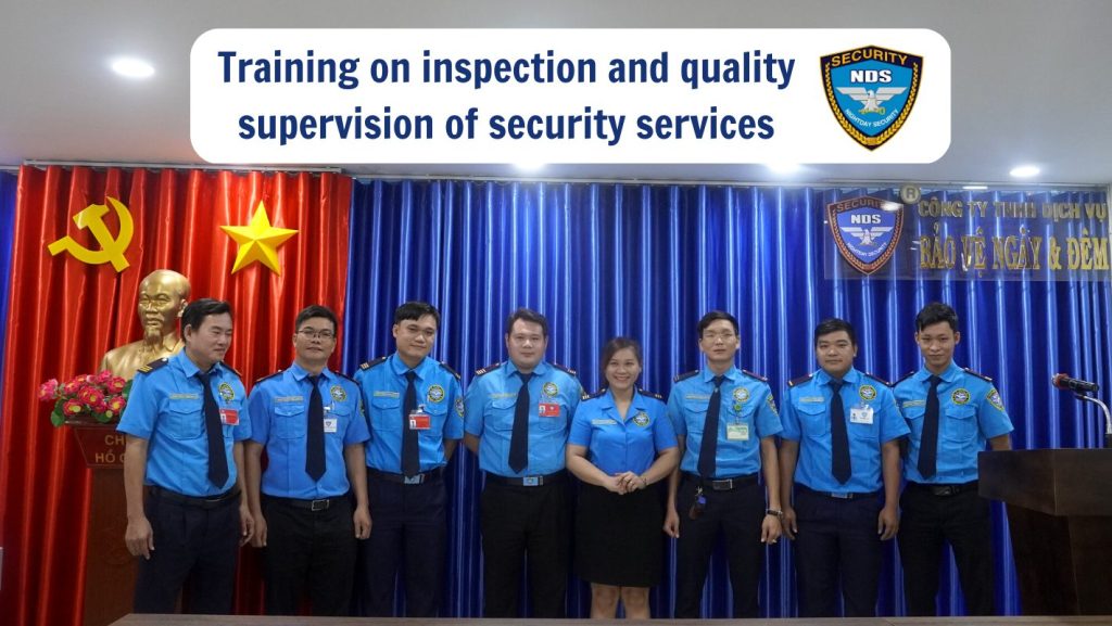 Training on inspection and quality supervision of security services-  Night & Day Security Service