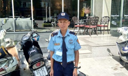 Nhân viên bảo vệ công ty Đông Á tại Quảng Ngãi