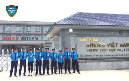Bảo vệ Ngày &  Đêm làm nhiệm vụ tại Sheico Việt Nam