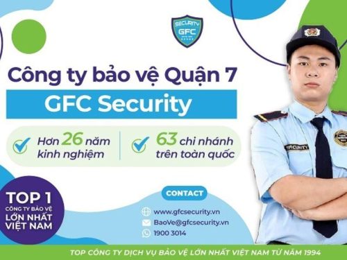 Công ty cung cấp dịch vụ bảo vệ GFC Security Quận 7